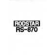 ROADSTAR RS870 Instrukcja Serwisowa