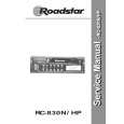 ROADSTAR RC830N Instrukcja Serwisowa