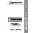 ROADSTAR CD-942DVD Instrukcja Serwisowa