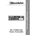 ROADSTAR RC730N Instrukcja Serwisowa