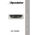 ROADSTAR CD783RD Instrukcja Serwisowa