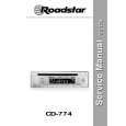 ROADSTAR CD774 Instrukcja Serwisowa