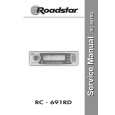 ROADSTAR RC691RD Instrukcja Serwisowa