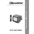 ROADSTAR CTV6010XK Instrukcja Serwisowa